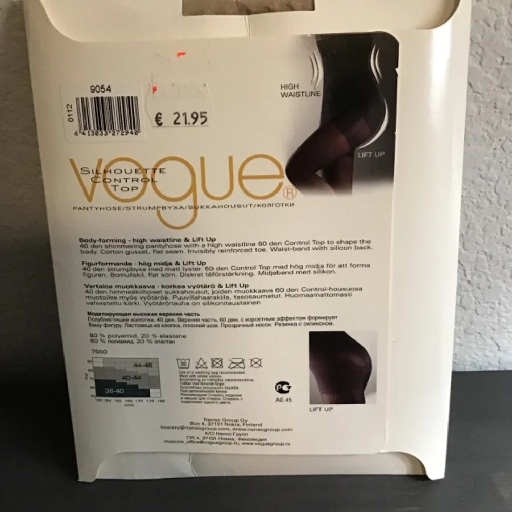 VOGUE Silhouette Control 40 den tights